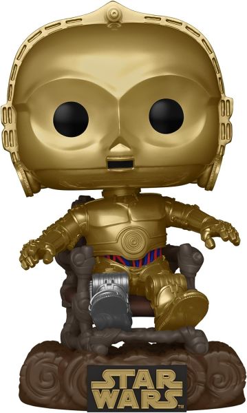 Funko Pop - Star Wars C-3PO in Chair Return of The Jedi 40th Anniv.