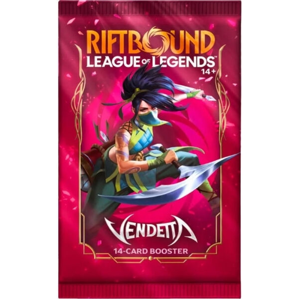 LEAGUE OF LEGENDS: RIFTBOUND VENDETTA BOOSTER PACK
