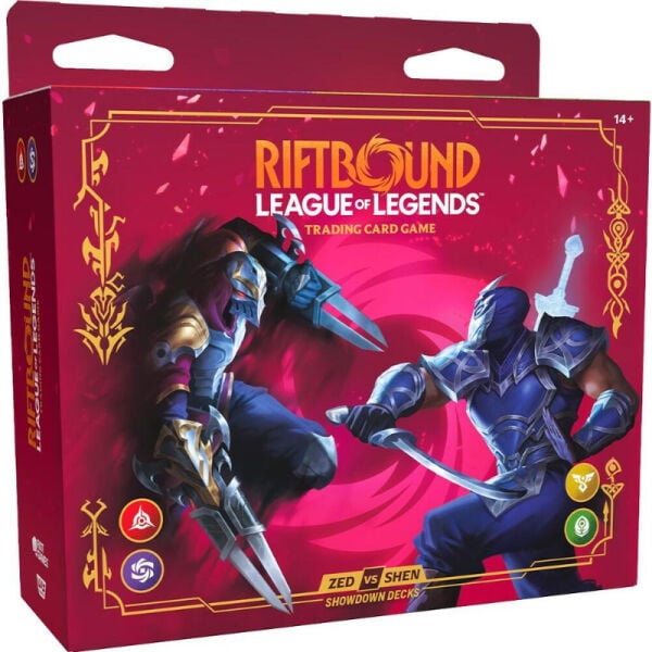 LEAGUE OF LEGENDS: RIFTBOUND VENDETTA SHOWDOWN DECKS: ZED VS SHEN