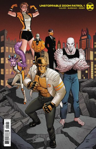 Unstoppable Doom Patrol #1 Cover D 1:25 Dennis Culver Card Stock Variant
