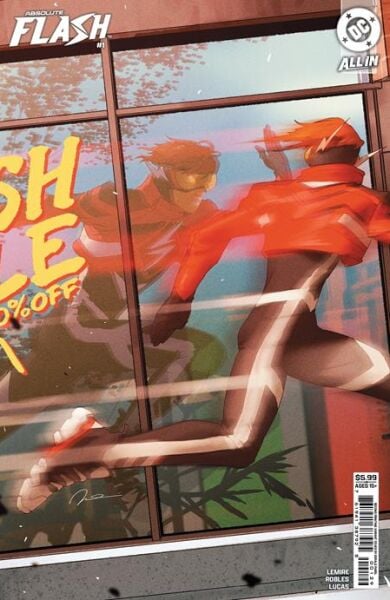 ABSOLUTE FLASH #1 Second Printing Cvr B Gerald Parel Card Stock Var