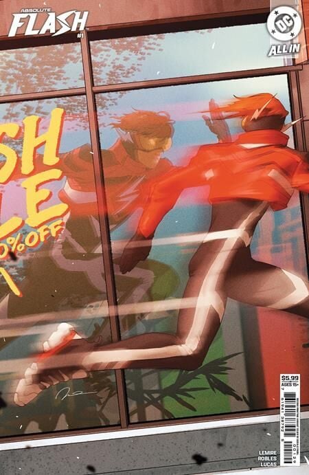 ABSOLUTE FLASH #1 Second Printing Cvr B Gerald Parel FOIL