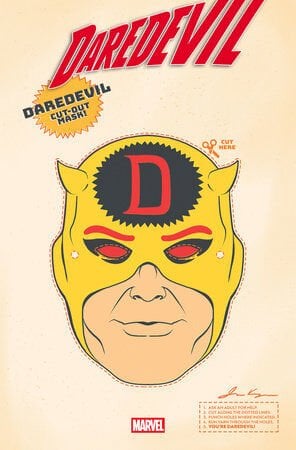 DAREDEVIL #25 RETRO HALLOWEEN MASK VARIANT