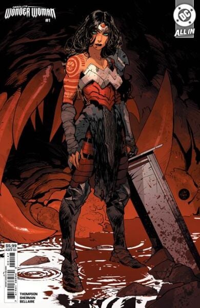 ABSOLUTE WONDER WOMAN #1 Fifth Printing Cvr B Dan Mora Card Stock Var