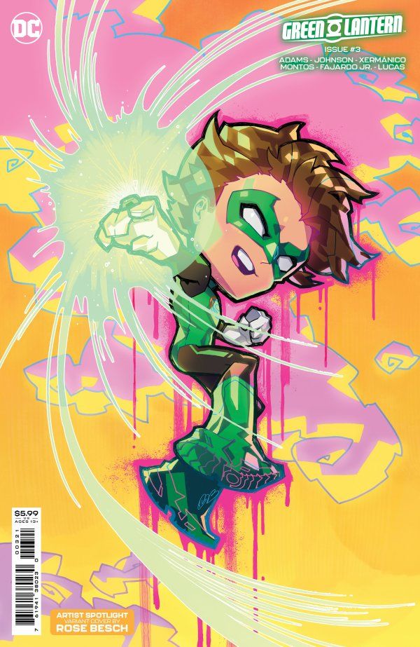 Green Lantern #3 - Cover C Rose Besch Artist Spotlight Card Stock Variant