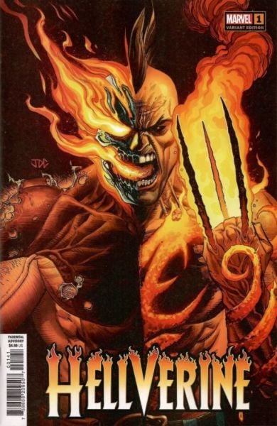 Hellverine #1 Joshua Cassara Spoiler Variant