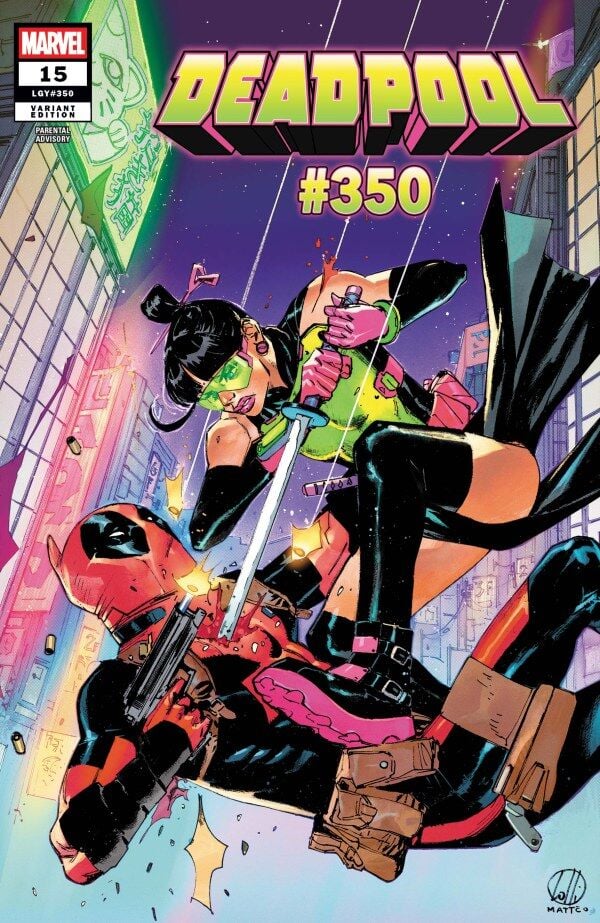 DEADPOOL #15 MATTEO LOLLI VARIANT