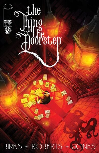 THE THING ON THE DOORSTEP #1 - NEW SERIES - COVER B LYNDON WHITE - PRE-ORDER