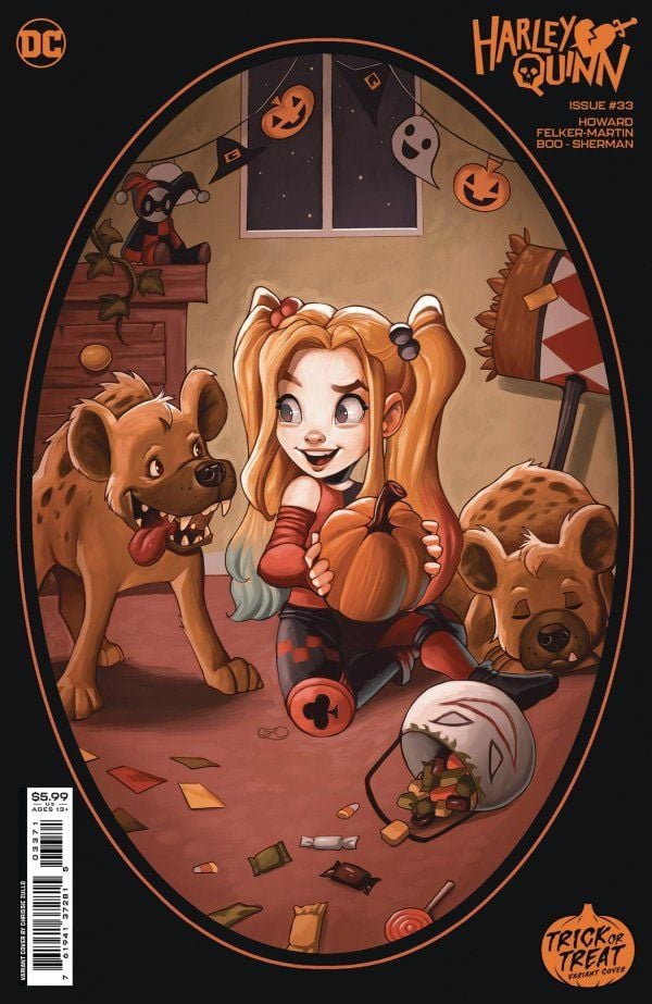 Harley Quinn #33 - Cover F Chrissie Zullo Trick or Treat Card Stock Variant