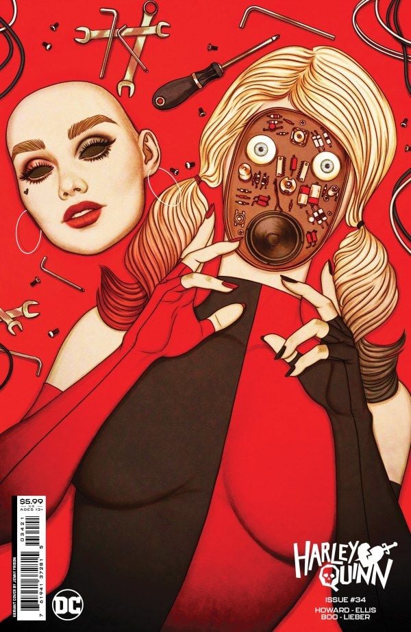 Harley Quinn #34 - Cover B Jenny Frison Card Stock Variant