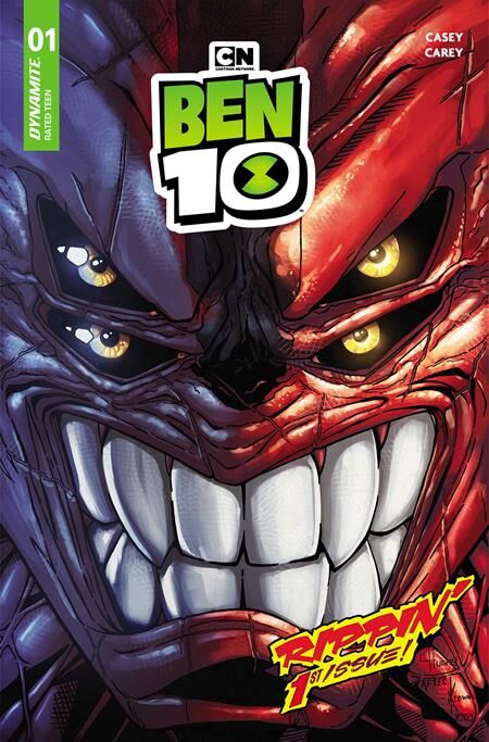 BEN 10 #1 CVR Q CORMAC HUGHES TRADE DRESS VAR