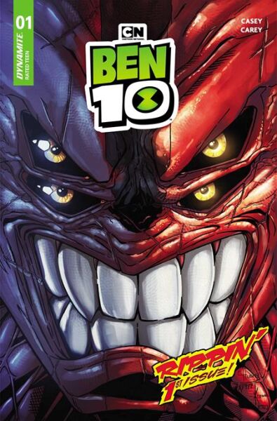 BEN 10 #1 CVR Q CORMAC HUGHES TRADE DRESS VAR