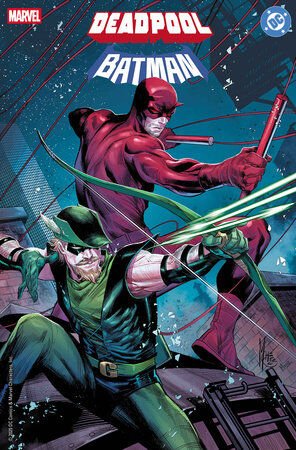 MARVEL/DC: DEADPOOL/BATMAN #1 MARCO CHECCHETTO VARIANT