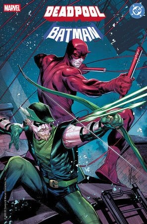 MARVEL/DC: DEADPOOL/BATMAN #1 MARCO CHECCHETTO VARIANT