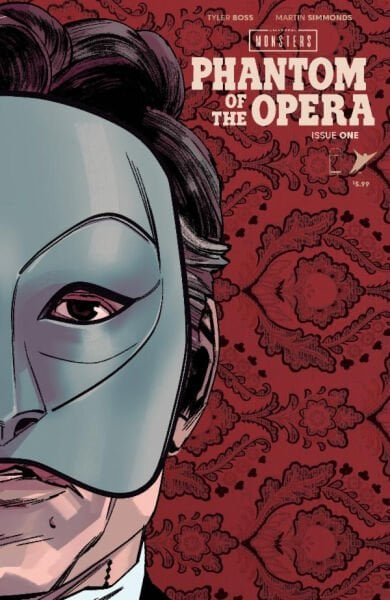 UNIVERSAL MONSTERS: THE PHANTOM OF THE OPERA #1 - NEW SERIES - COVER I ANDREA MILANA MASK WRAPAROUND DIE-CUT VARIANT - PRE-ORDER