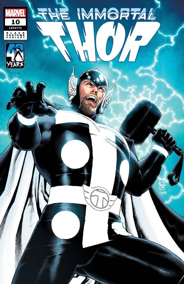 The Immortal Thor #10 Paulo Siqueira Black Costume Variant