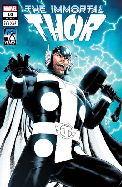 The Immortal Thor #10 Paulo Siqueira Black Costume Variant