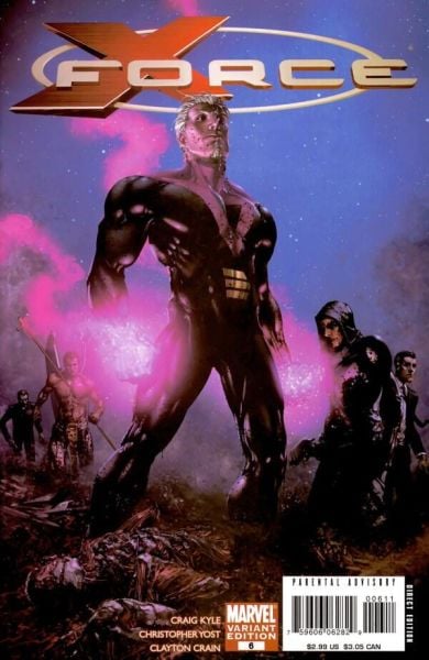 X-FORCE #6 (2008) CLAYTON CRAIN VARIANT