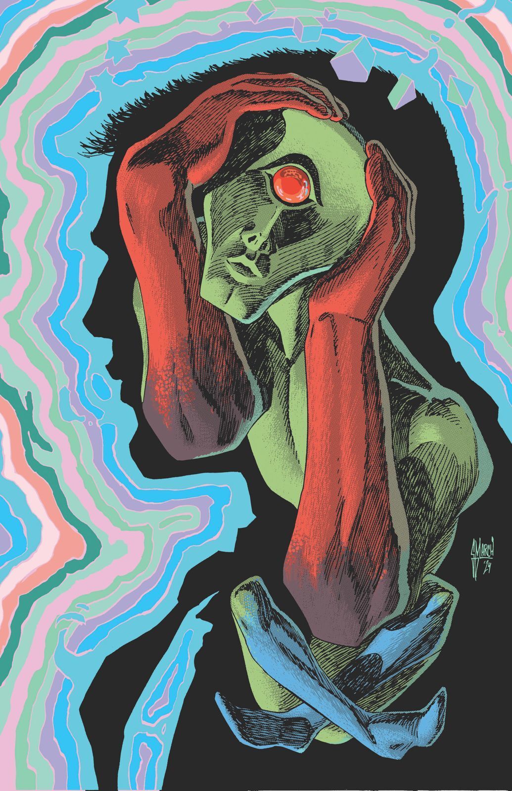 ABSOLUTE MARTIAN MANHUNTER #1 (OF 6) CVR B GUILLEM MARCH