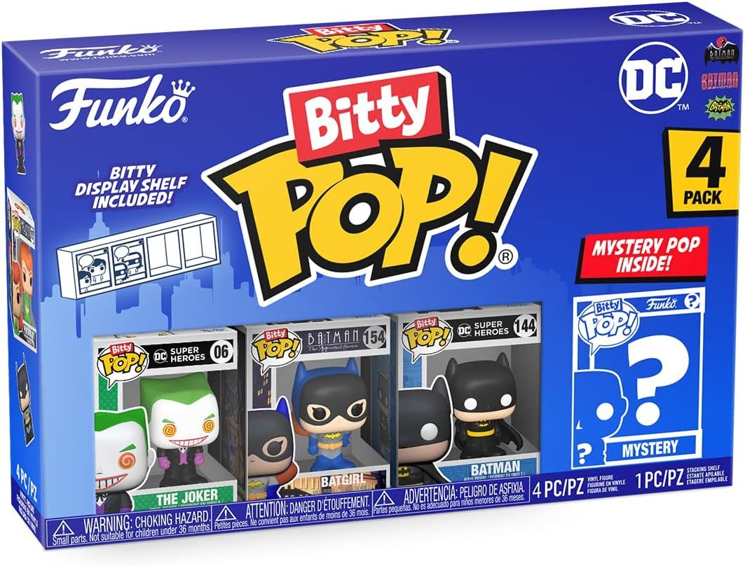 Funko Bitty Pop: DC Comics Joker 4Pack