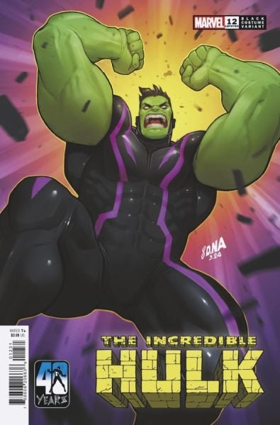 The Incredible Hulk #12 David Nakayama Black Costume Variant