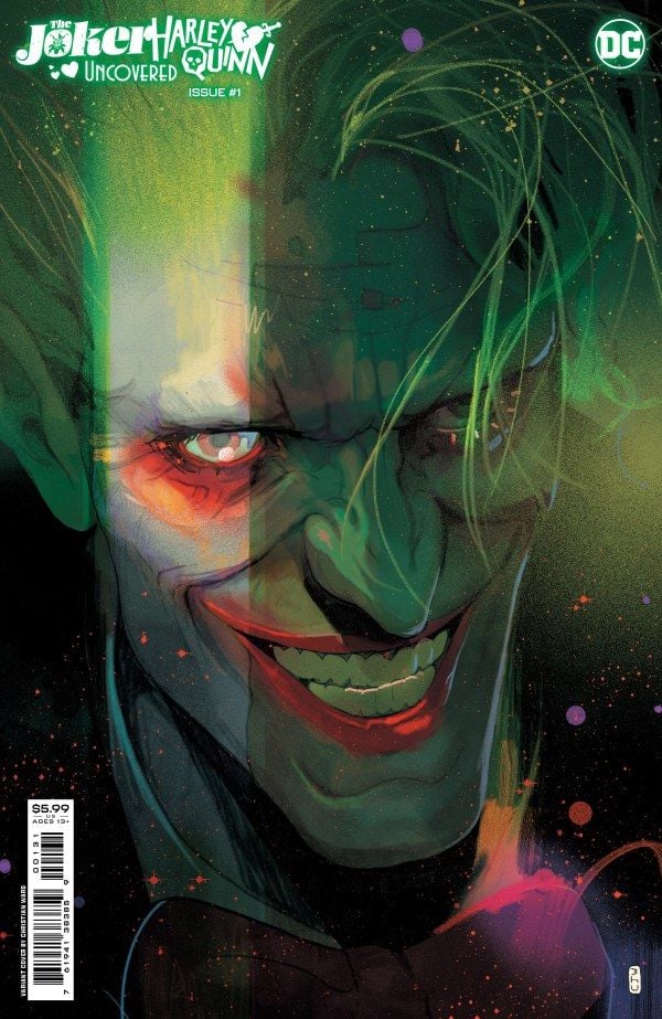 The Joker / Harley Quinn: Uncovered #1 - Cover C Christian Ward Variant