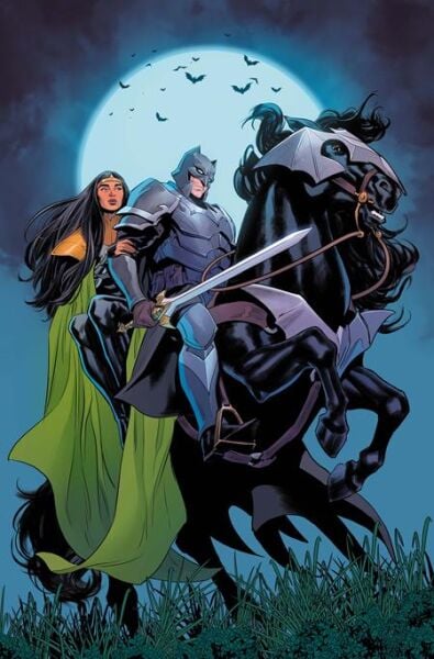 DARK KNIGHTS OF STEEL II #1 (OF 12) CVR B TRAVIS MOORE CARD STOCK VAR - PRE-ORDER