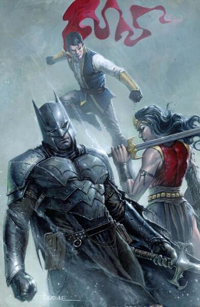 DARK KNIGHTS OF STEEL II #1 (OF 12) CVR C DAVIDE PARATORE CARD STOCK VAR - PRE-ORDER