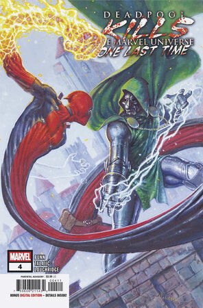 DEADPOOL KILLS THE MARVEL UNIVERSE ONE LAST TIME #4 DAVIDE PARATORE COVER