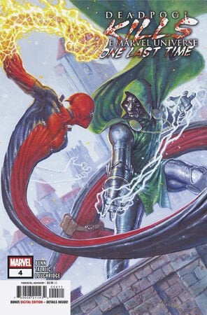 DEADPOOL KILLS THE MARVEL UNIVERSE ONE LAST TIME #4 DAVIDE PARATORE COVER