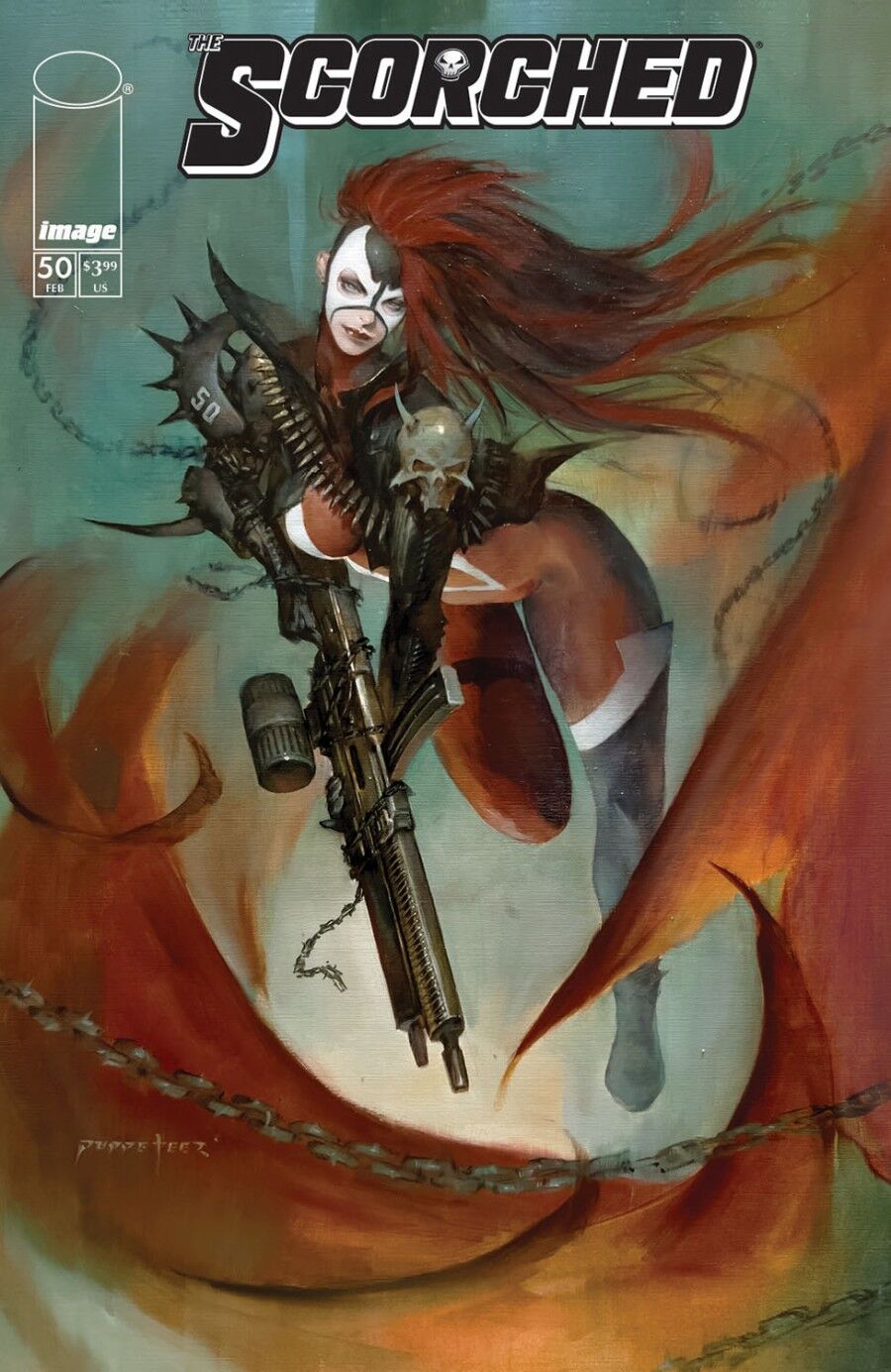 SCORCHED SPAWN #50 - COVER B PUPPETEER LEE VARIANT - PRE-ORDER