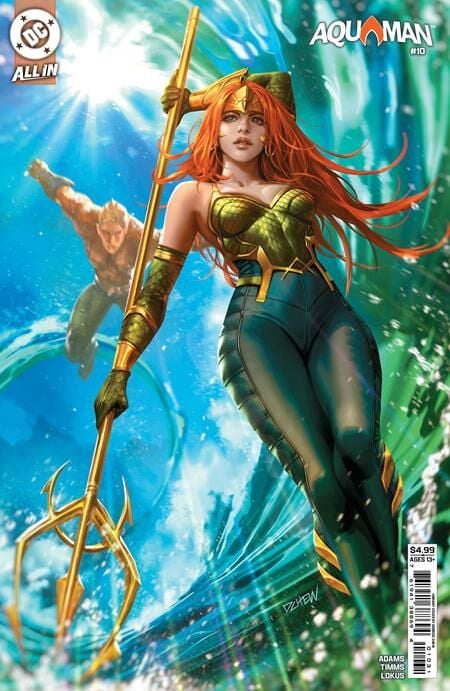 AQUAMAN #10 CVR C DERRICK CHEW CARD STOCK VAR