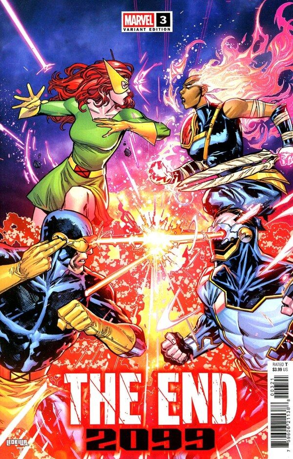 THE END 2099 #3 KEN LASHLEY BATTLE VARIANT