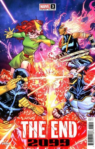 THE END 2099 #3 KEN LASHLEY BATTLE VARIANT