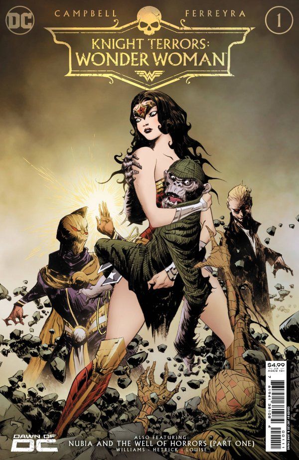 Knight Terrors: Wonder Woman #1 - Jae Lee Cover