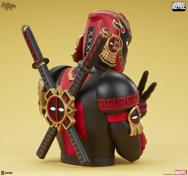 Deadpool Designer Collectible Bust Marvel / Urban Aztec / Jesse Hernandez - PRE ORDER