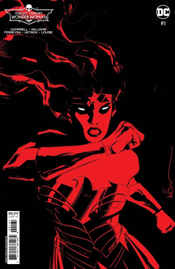 Knight Terrors: Wonder Woman #1 - Cover D Dustin Nguyen Midnight Card Stock Variant
