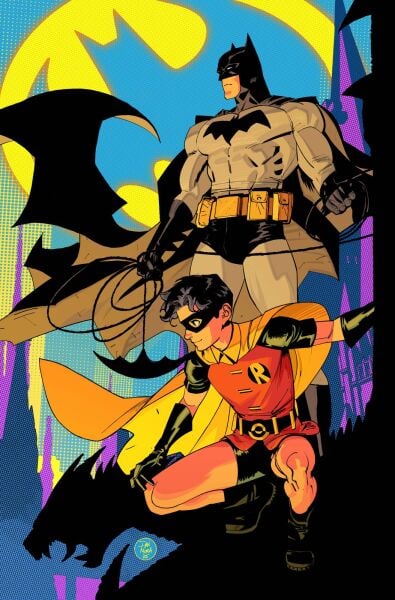 BATMAN & ROBIN YEAR ONE #10 (OF 12) CVR B DAN MORA CARD STOCK VAR