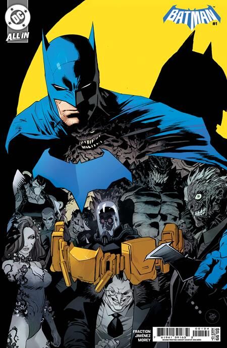 BATMAN #1 Second Printing Cvr B Dan Mora Card Stock Var