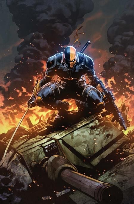 DEATHSTROKE THE TERMINATOR #5 CVR D CARLO PAGULAYAN CARD STOCK VAR - PRE-ORDER