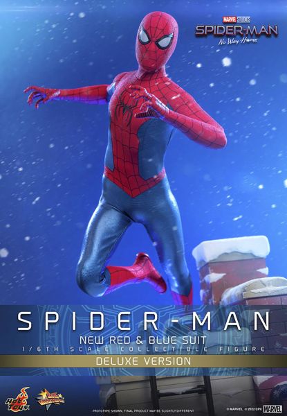 Spider-Man (New Red and Blue Suit) (Deluxe Version) Sixth Scale Figure - PRE ORDER