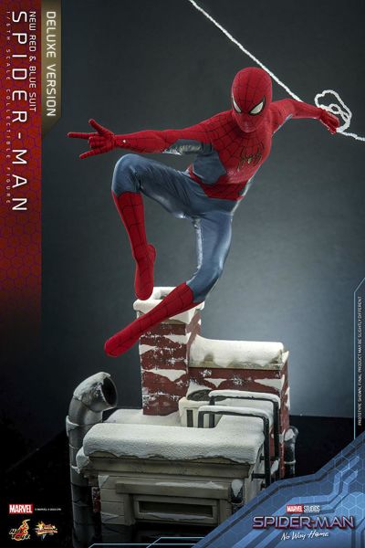Spider-Man (New Red and Blue Suit) (Deluxe Version) Sixth Scale Figure - PRE ORDER