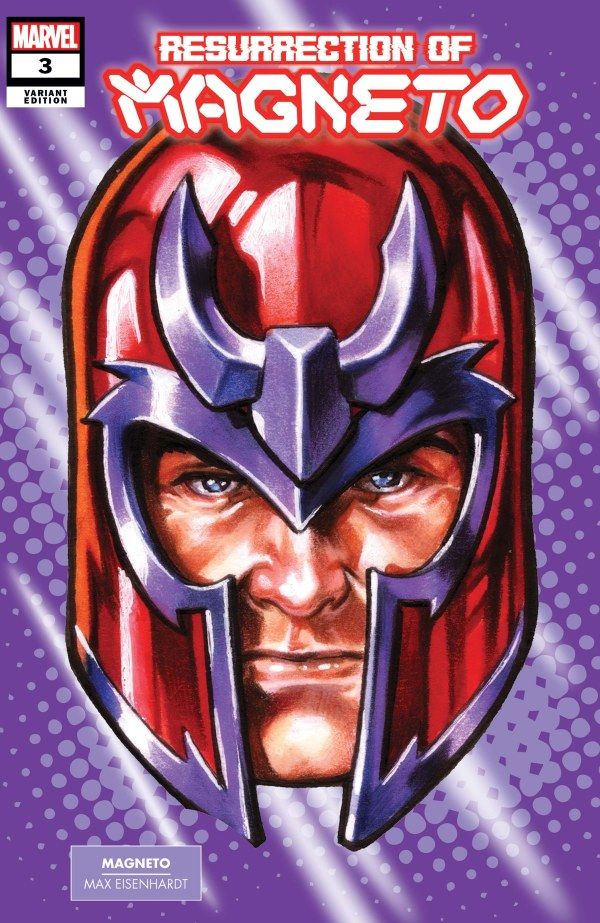 Resurrection of Magneto #3 Mark Brooks Headshot Variant
