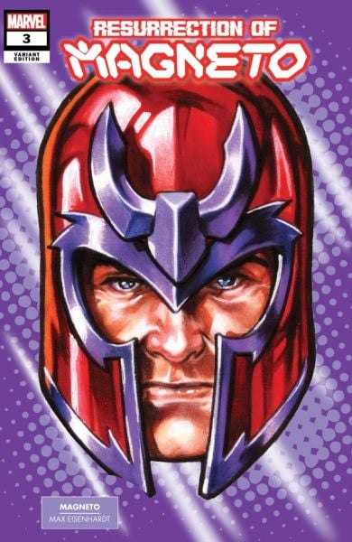 Resurrection of Magneto #3 Mark Brooks Headshot Variant