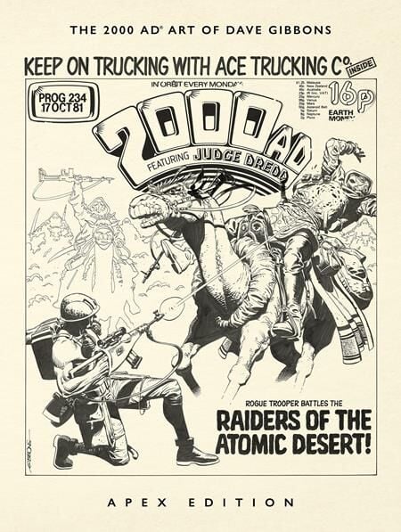 2000 AD ART OF DAVE GIBBONS APEX EDITION HC - PREORDER