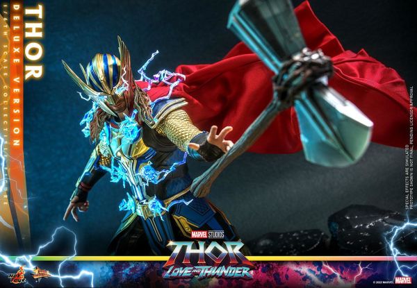 Thor (Deluxe Version) Sixth Scale Figure Marvel Comics / Thor Love and Thunder Movie Masterpiece Series MMS 656 - PRE ORDER