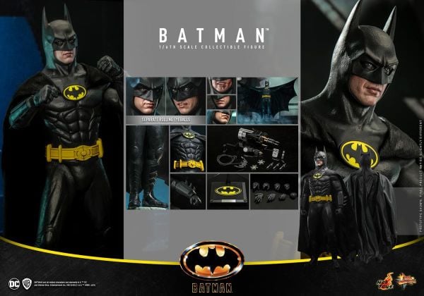 Batman 1989 Sixth Scale Figure DC Comics / Batman 1989 Movie Masterpiece Series MMS 692