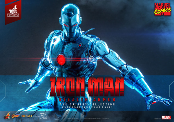Iron Man (Stealth Armor) Exclusive Diecast Sixth Scale Figure Marvel / Iron-Man The Origins Collection - PRE ORDER