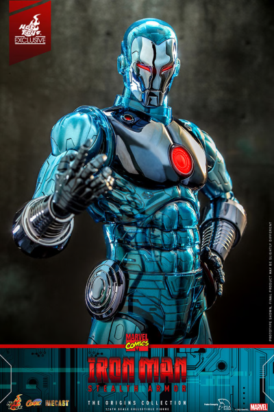Iron Man (Stealth Armor) Exclusive Diecast Sixth Scale Figure Marvel / Iron-Man The Origins Collection - PRE ORDER