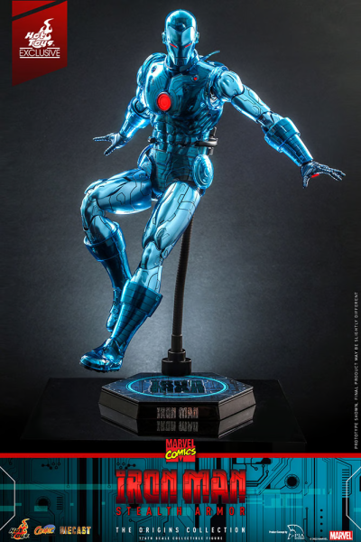 Iron Man (Stealth Armor) Exclusive Diecast Sixth Scale Figure Marvel / Iron-Man The Origins Collection - PRE ORDER